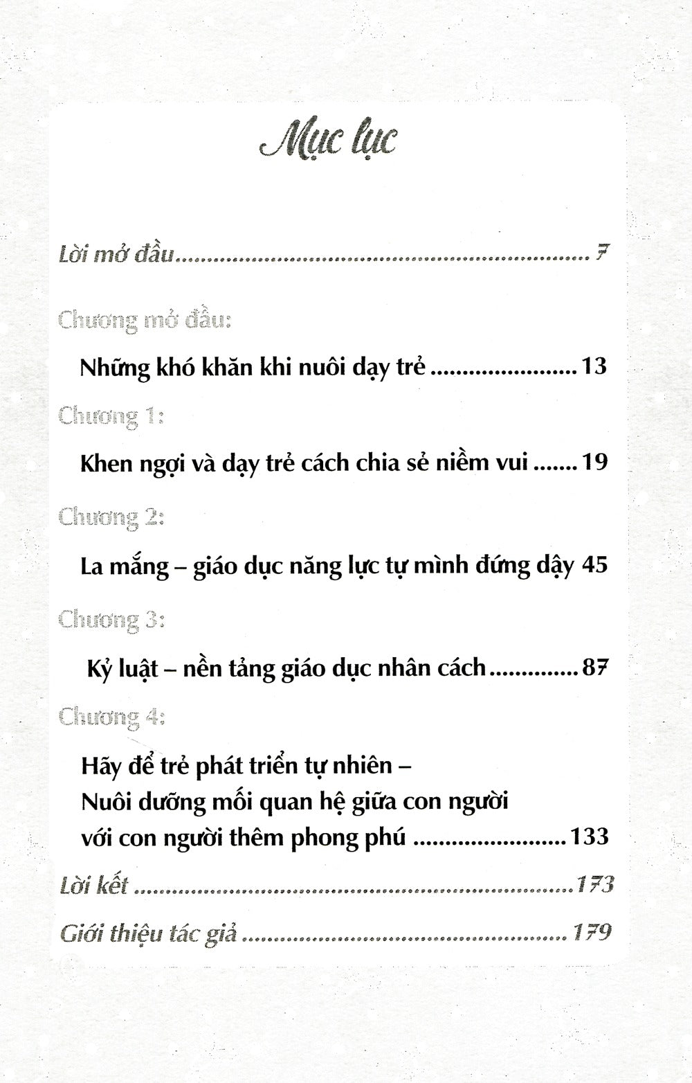 Cách Khen Cách Mắng Cách Phạt Con