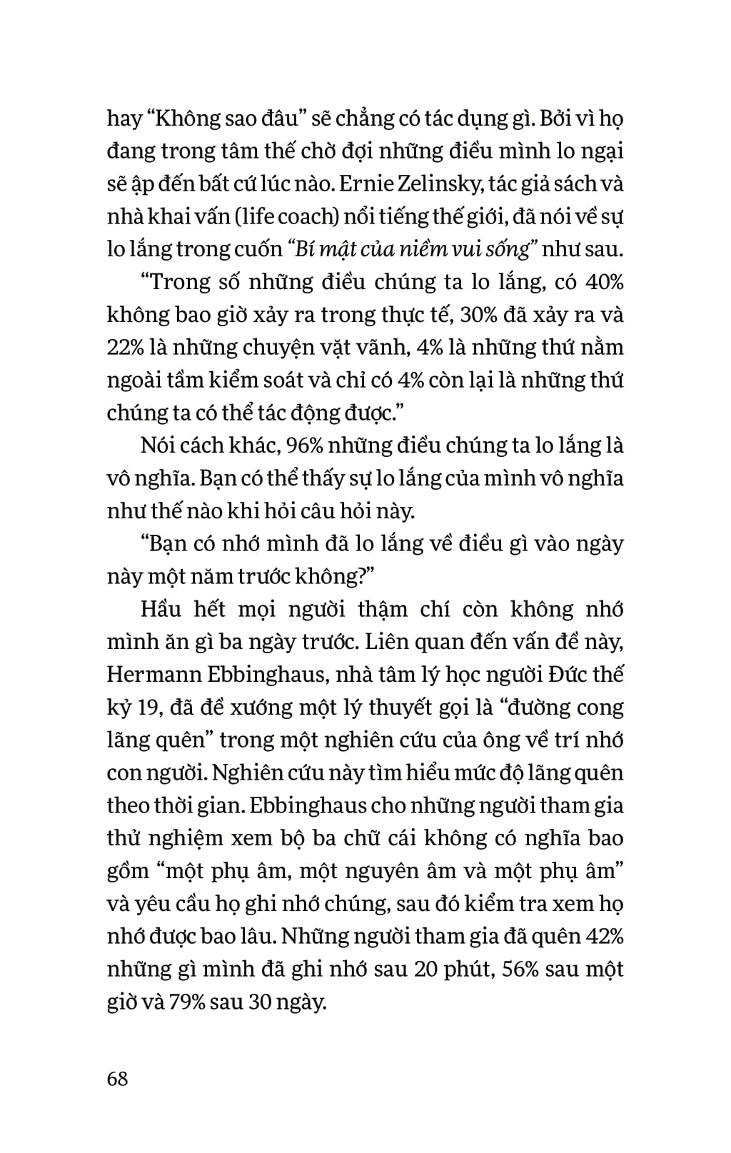 Tâm lý học dành cho người hay lo nghĩ
