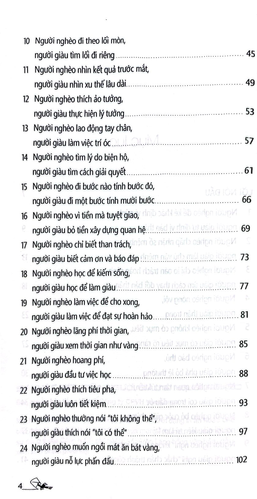 Sự Khác Biệt Giữa Người Giàu Và Người Nghèo