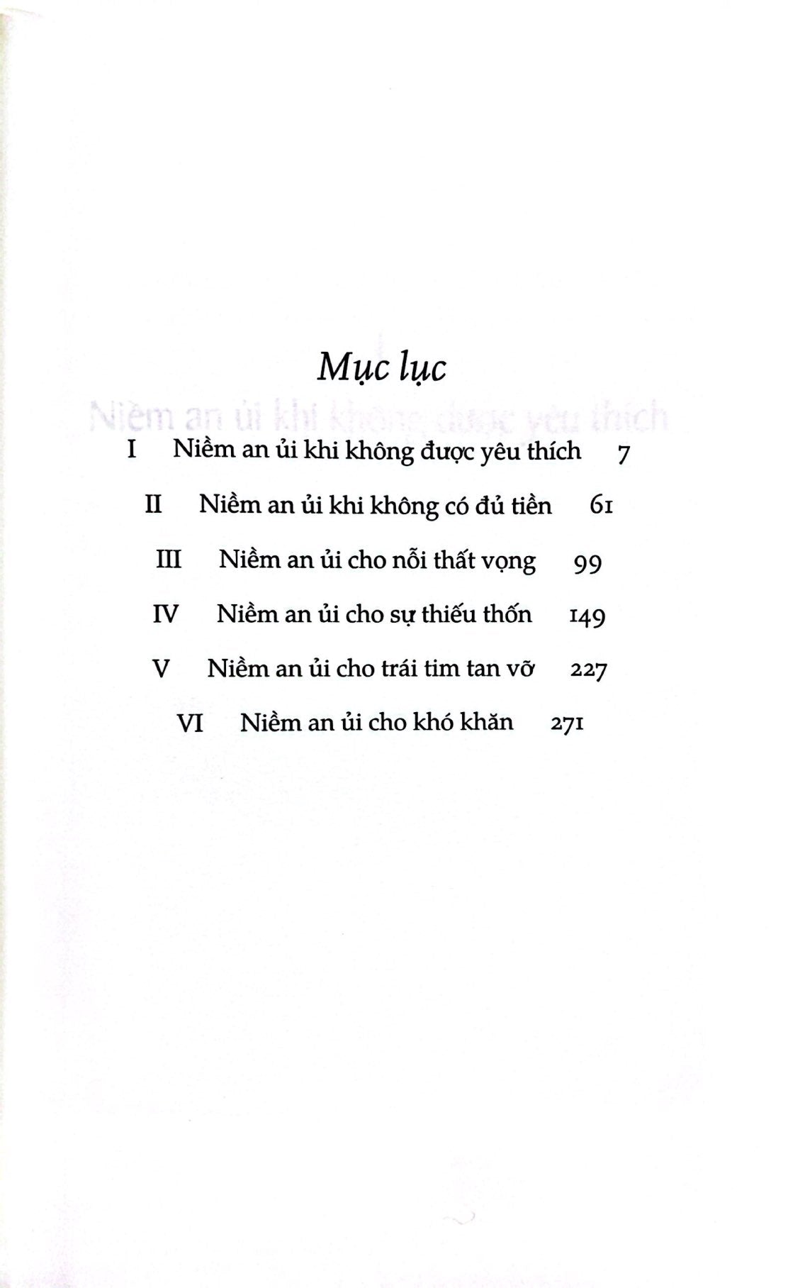 Sự An Ủi Của Triết Học