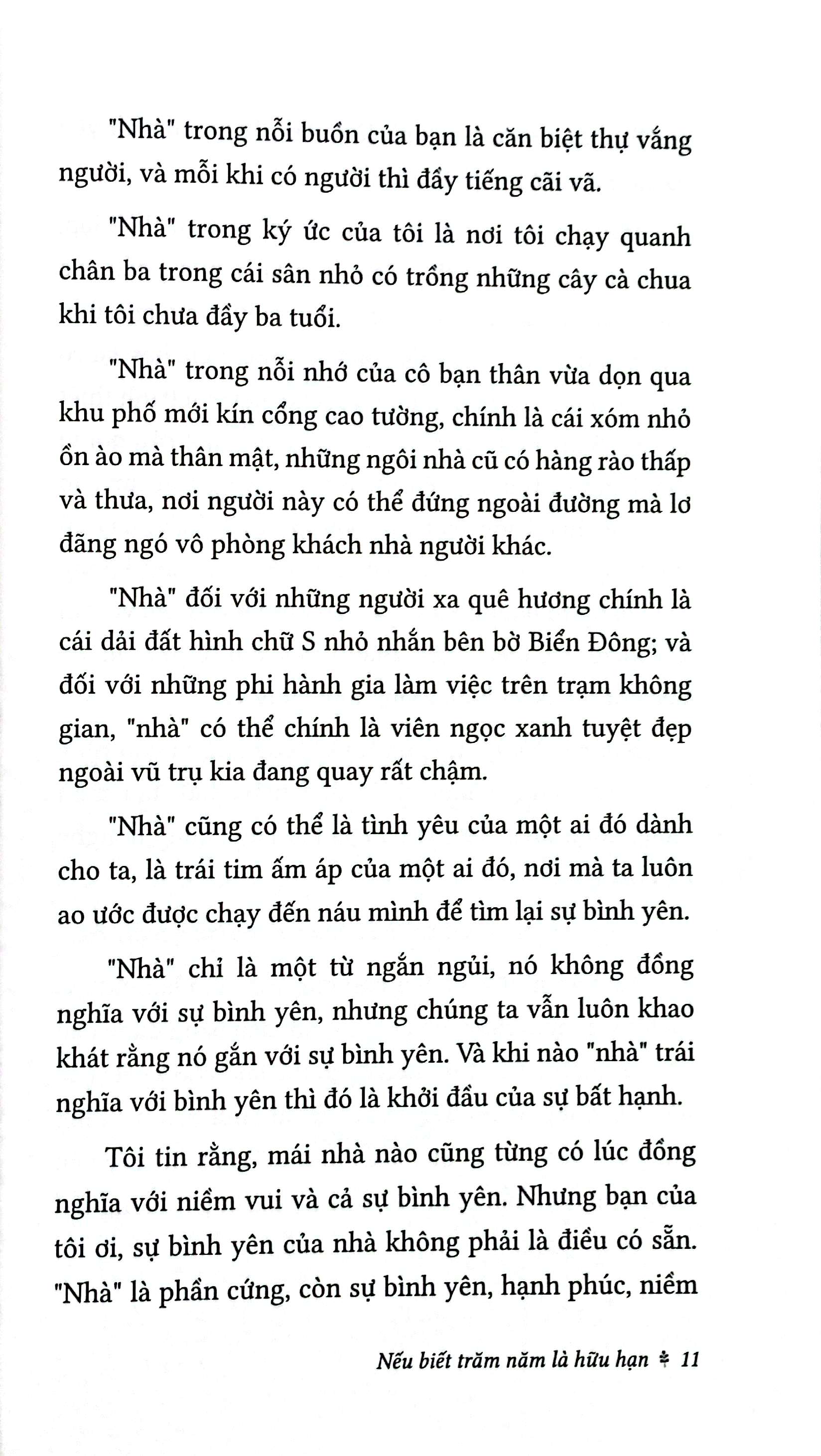 Nếu Biết Trăm Năm Là Hữu Hạn