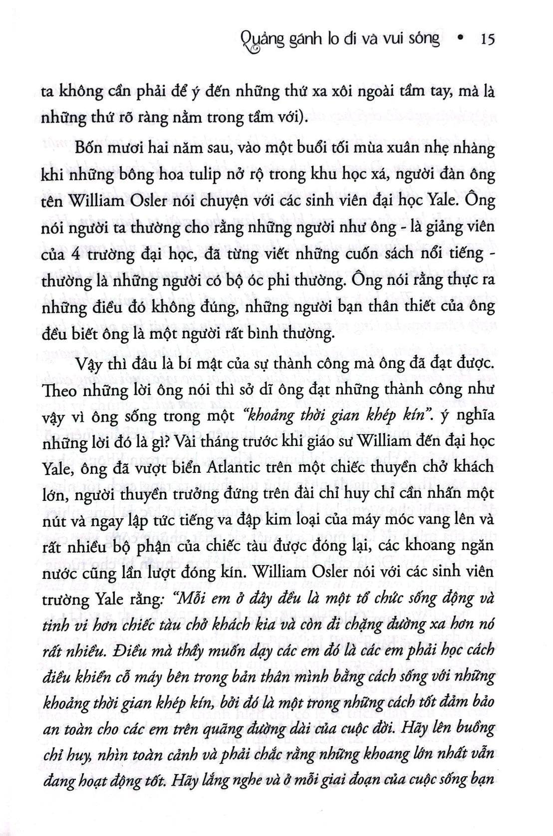 Quẳng Gánh Lo Đi Và Vui Sống