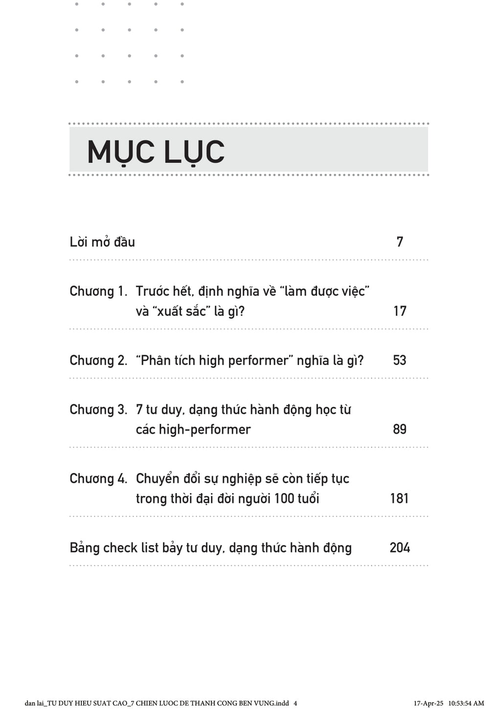 Tư Duy Hiệu Xuất Cao - 7 Chiến Lược Để Thành Công Bền Vững