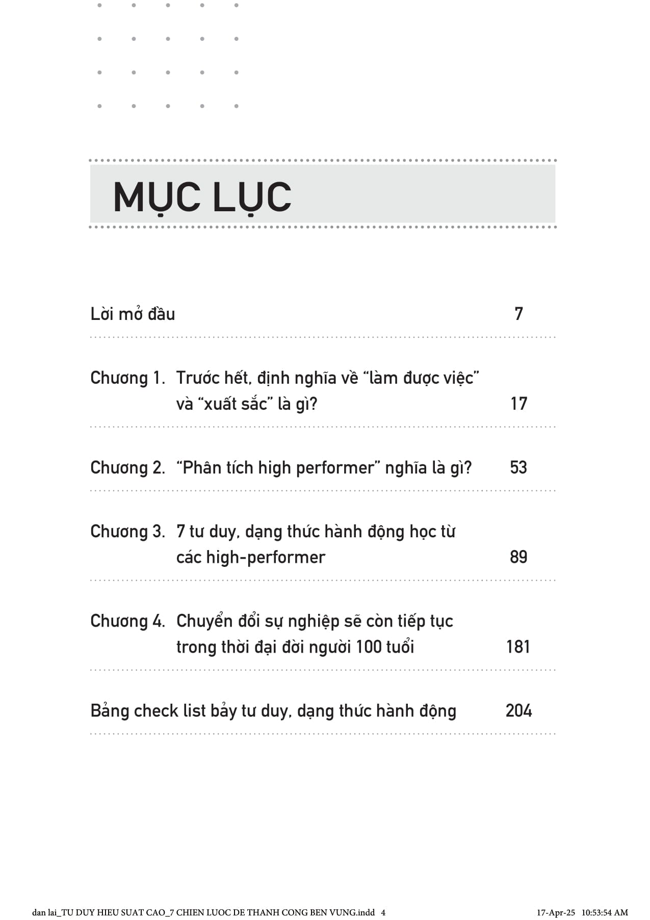 Tư Duy Hiệu Xuất Cao - 7 Chiến Lược Để Thành Công Bền Vững
