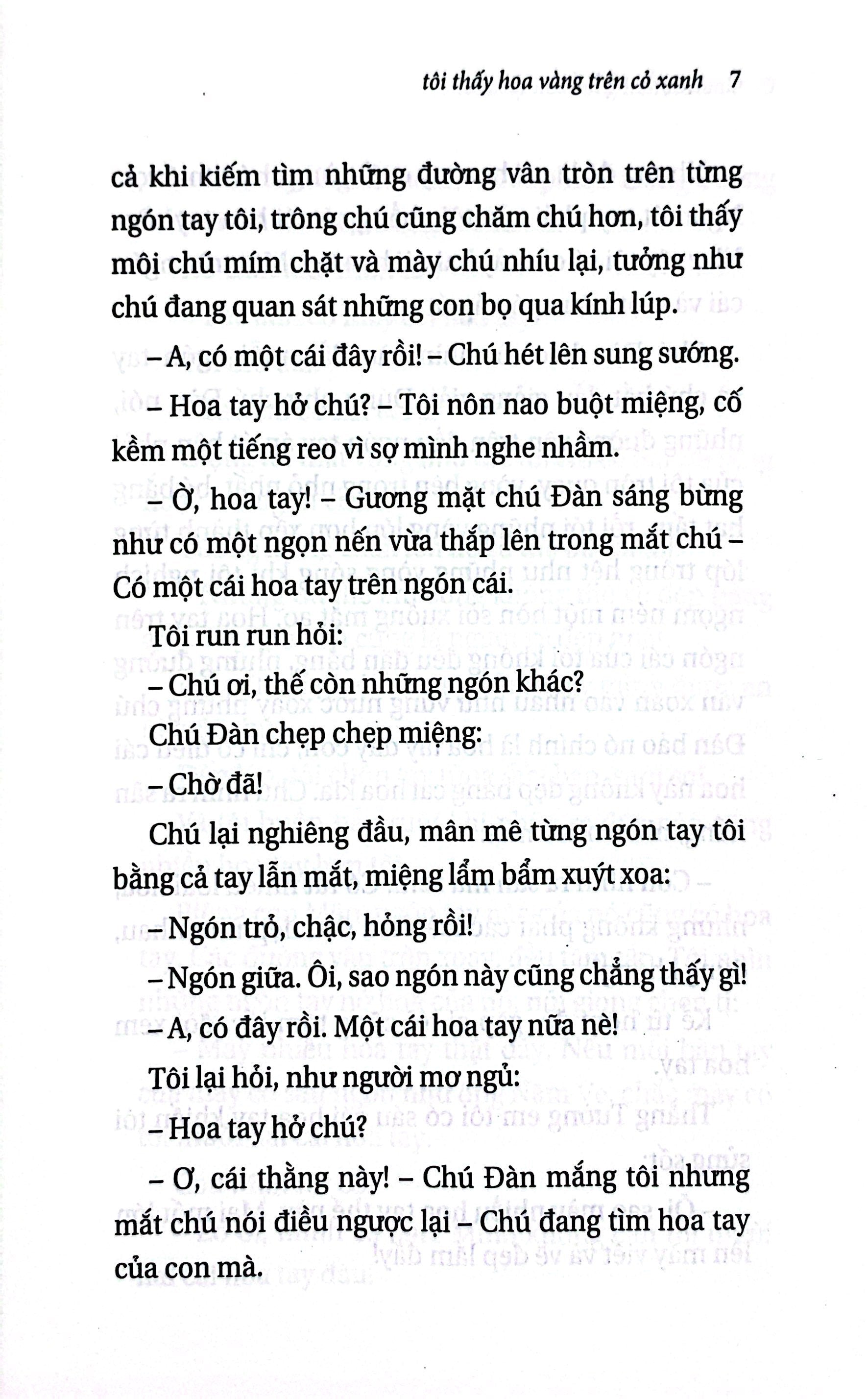 3329a - Tôi thấy hoa vàng trên cỏ xanh Bản Nhật