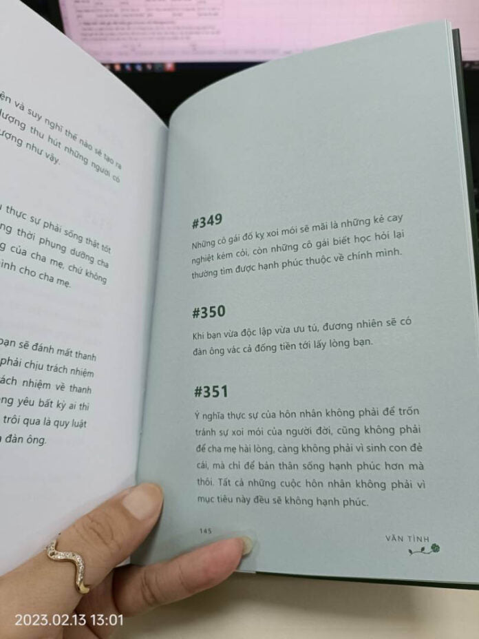365 Lời Nhắn Từ Vãn Tình (Bìa mềm)