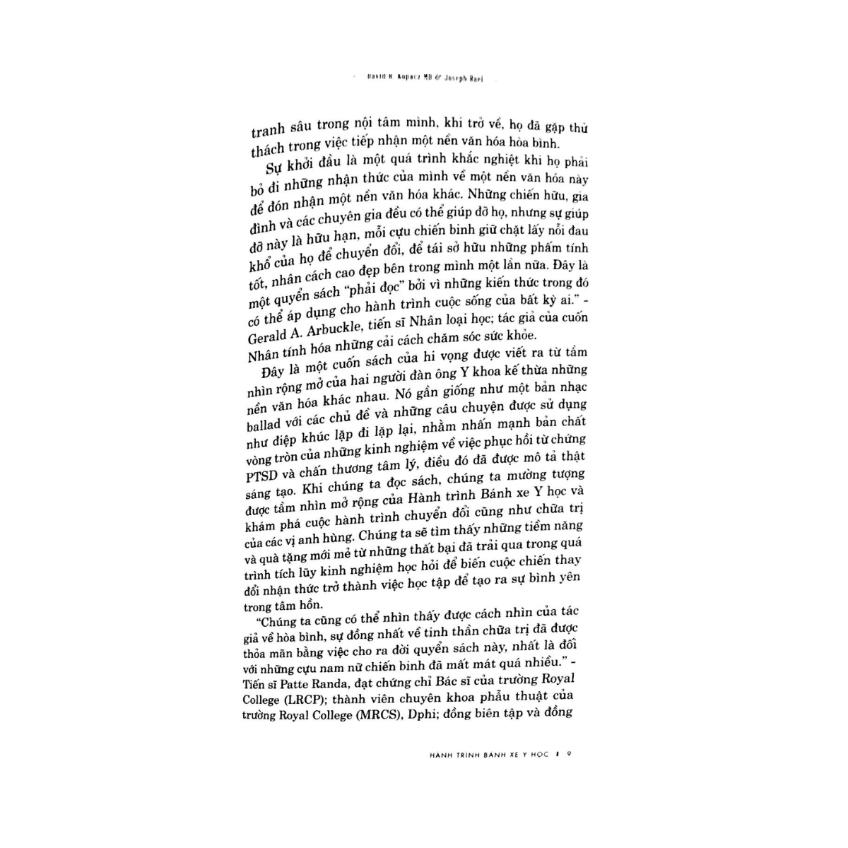 Hành Trình Bánh Xe Y Học