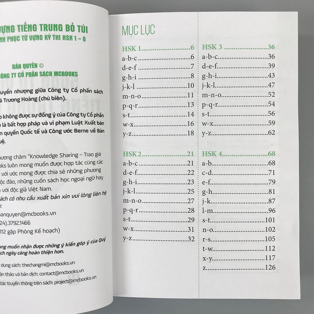 5000 Từ Vựng Tiếng Trung Bỏ Túi - Bí Kíp Chinh Phục Từ Vựng Kì Thi HSK 1 - 6