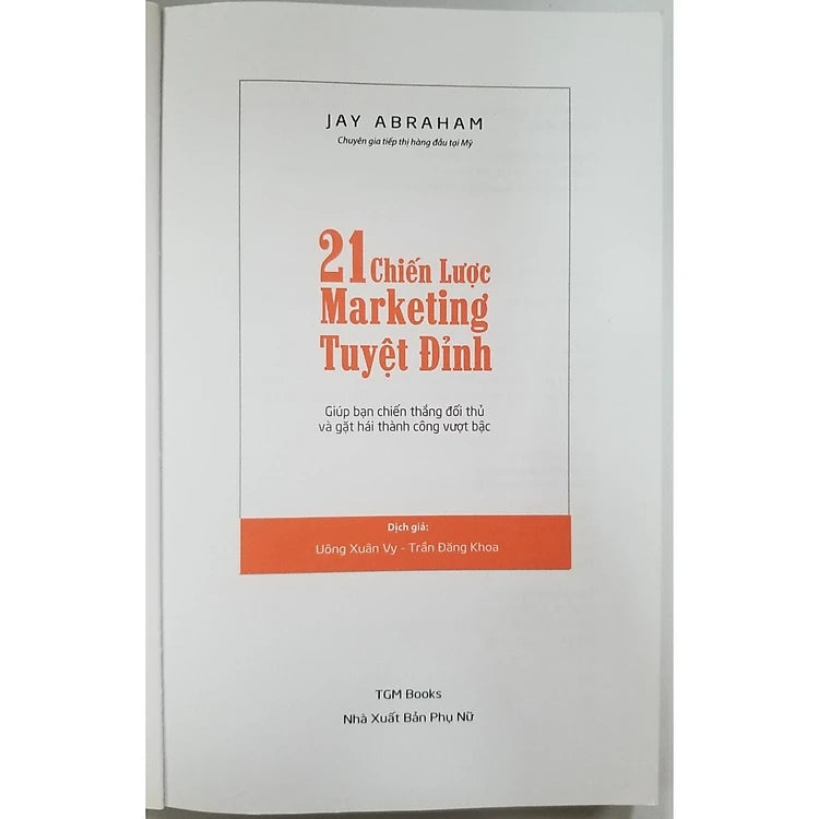 21 Chiến Lược Marketing Tuyệt Đỉnh