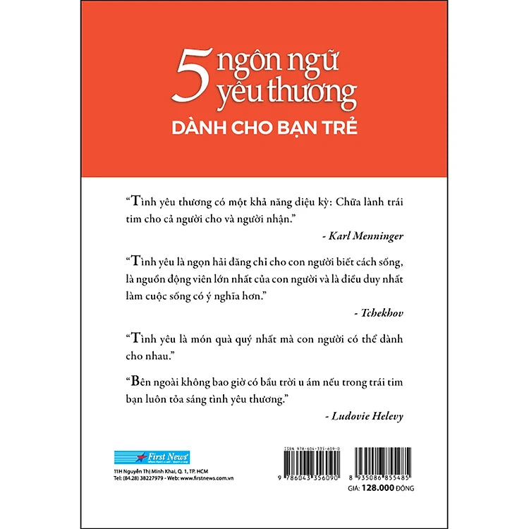 5 Ngôn Ngữ Tình Yêu - Dành Cho Bạn Trẻ (Tái Bản)