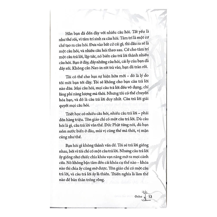 Osho  - Như Chim Sải Cánh