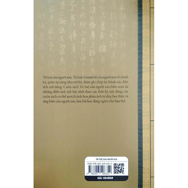TRÍ TUỆ của NGƯỜI XƯA - Minh Triết Phương Đông