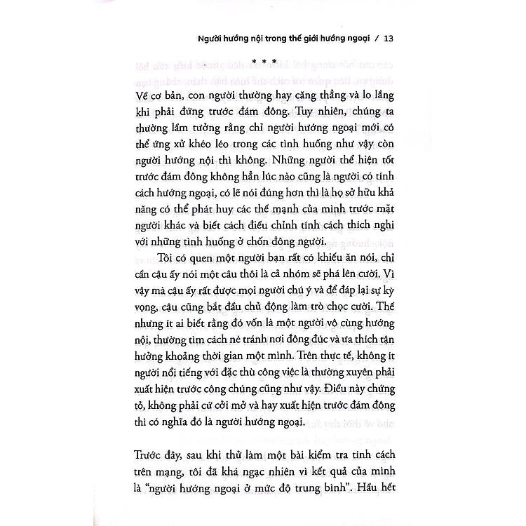 Người Hướng Nội Trong Thế Giới Hướng Ngoại