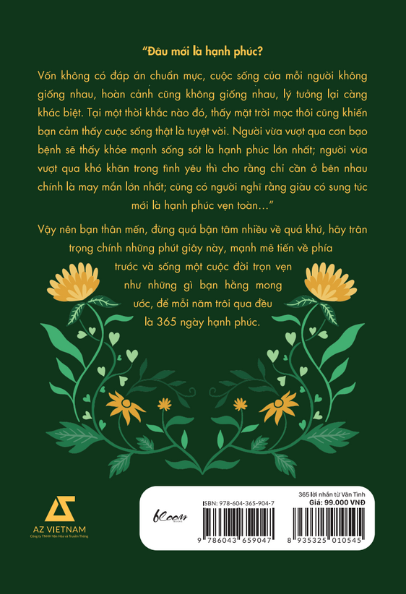 365 Lời Nhắn Từ Vãn Tình (Bìa mềm)