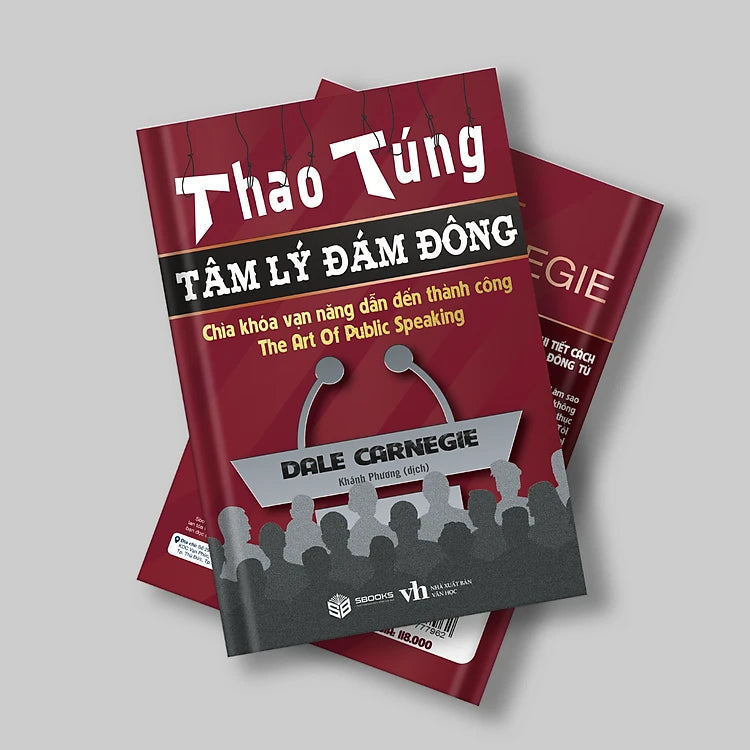 Combo 2 cuốn sách giao tiếp hay nhất 2025: Thao Túng Tâm Lý Đám Đông + Diễn Biến Tâm Lý Đám Đông - SBOOKS