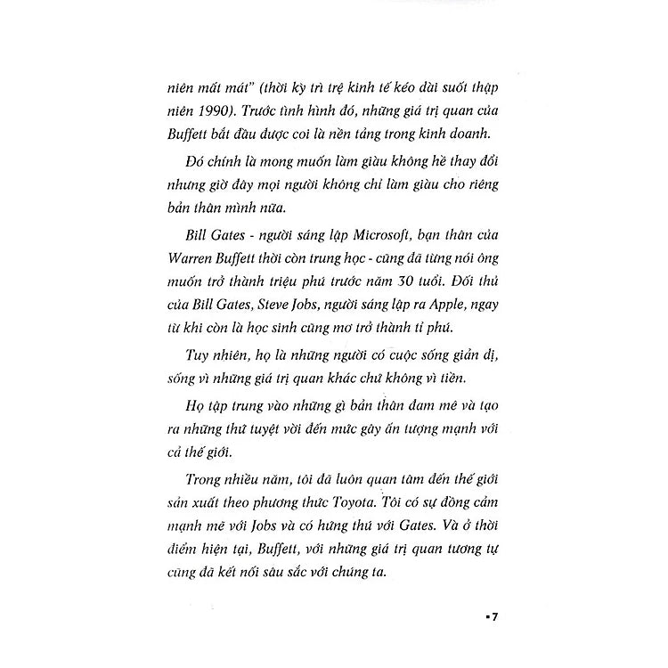 Một phút với Warren Buffett