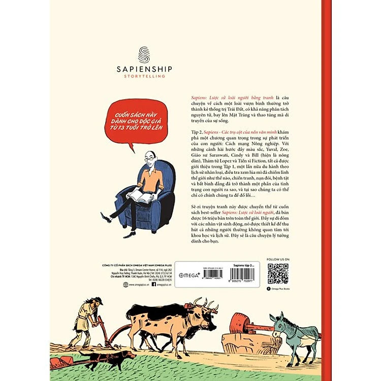 LƯỢC SỬ LOÀI NGƯỜI BẰNG TRANH tập 2