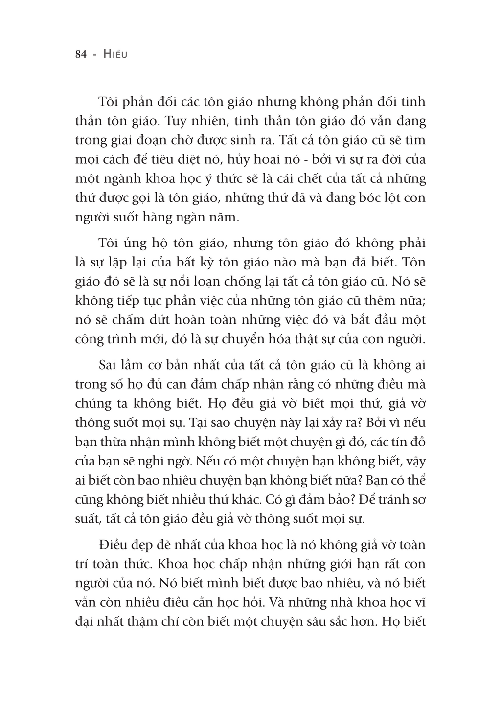 Osho - Hiểu - Đường Đến Tự Do