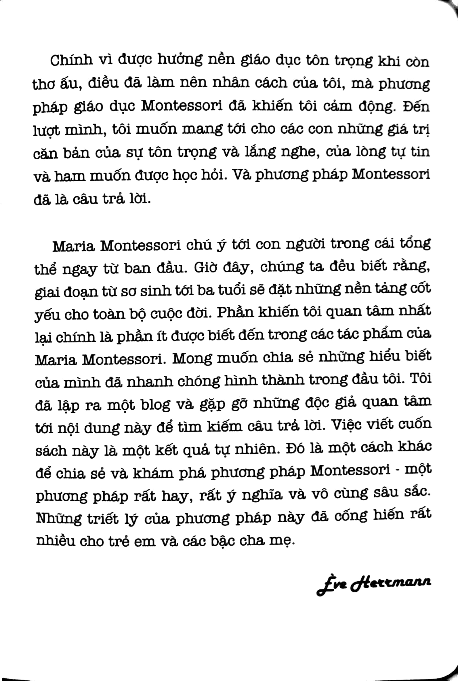 Học Montessori Để Dạy Trẻ Theo Phương Pháp Montessori