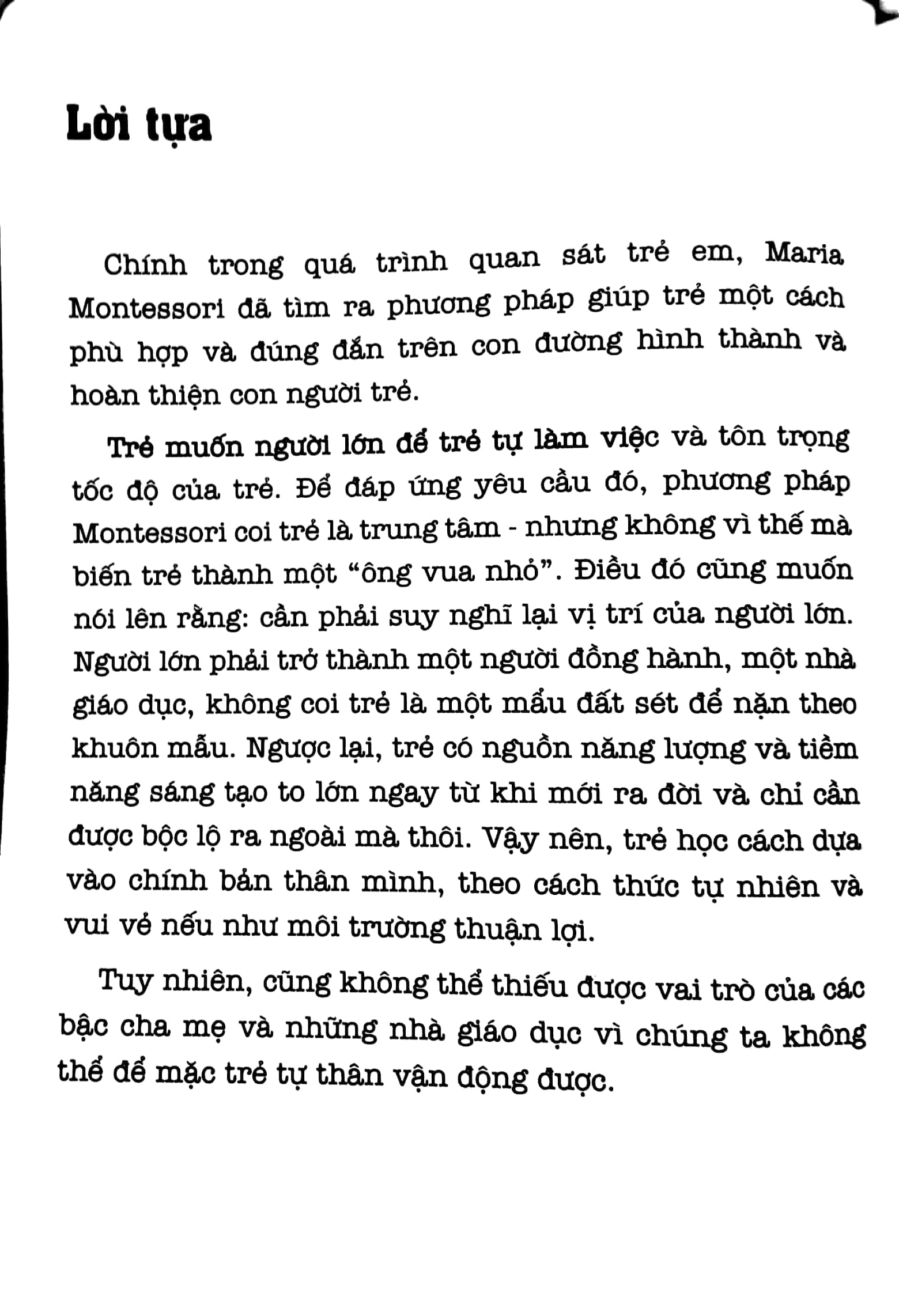 Học Montessori Để Dạy Trẻ Theo Phương Pháp Montessori