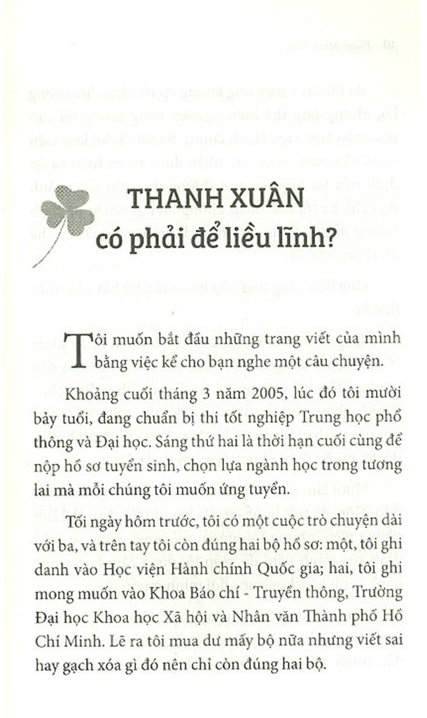 Mình đang sống cuộc đời của ai?