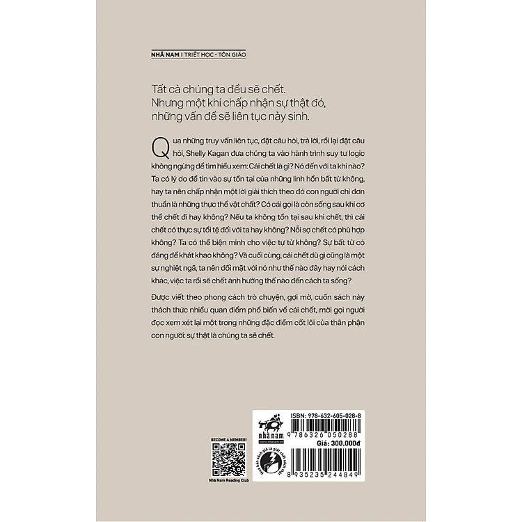 Triết Học Về Cái Chết - Shelly Kagan