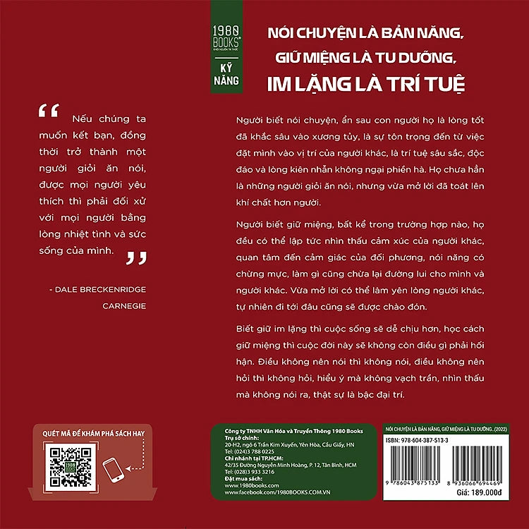 Nói Chuyện Là Bản Năng, Giữ Miệng Là Tu Dưỡng, Im Lặng Là Trí Tuệ - Trương Tiểu Hằng