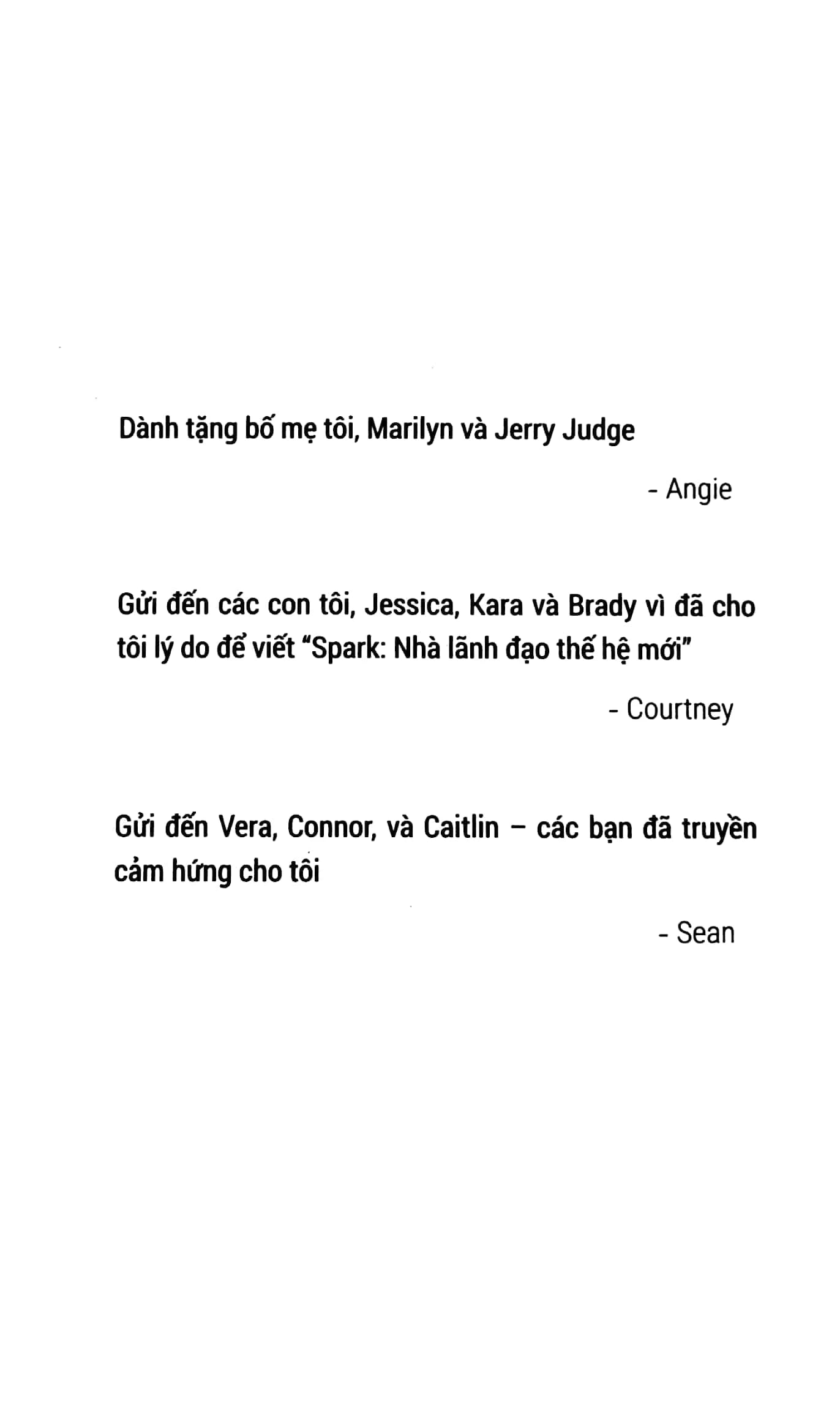 Nhà lãnh đạo thế hệ mới