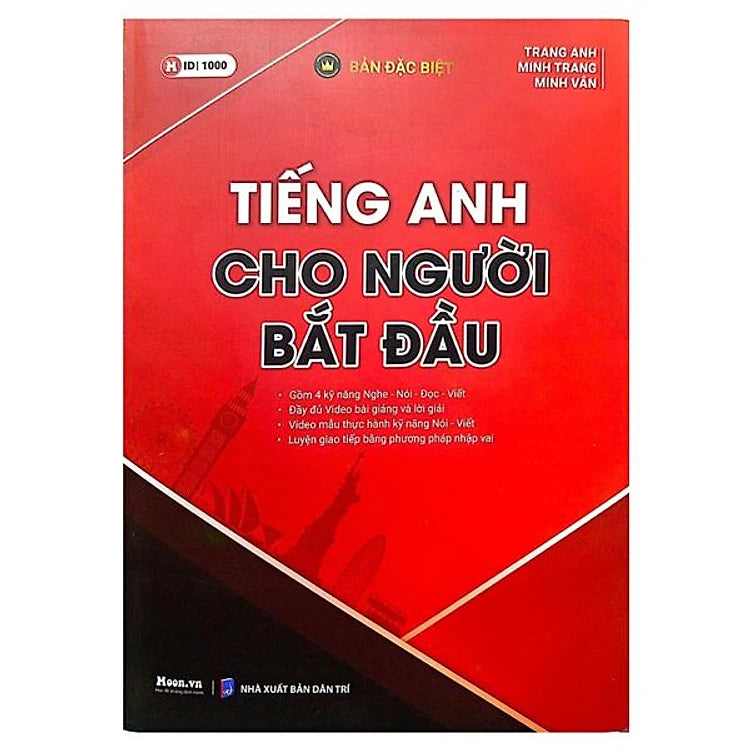 Sách Tiếng anh cho người bắt đầu - Bản Đặc Biệt dành cho người mất gốc tiếng Anh