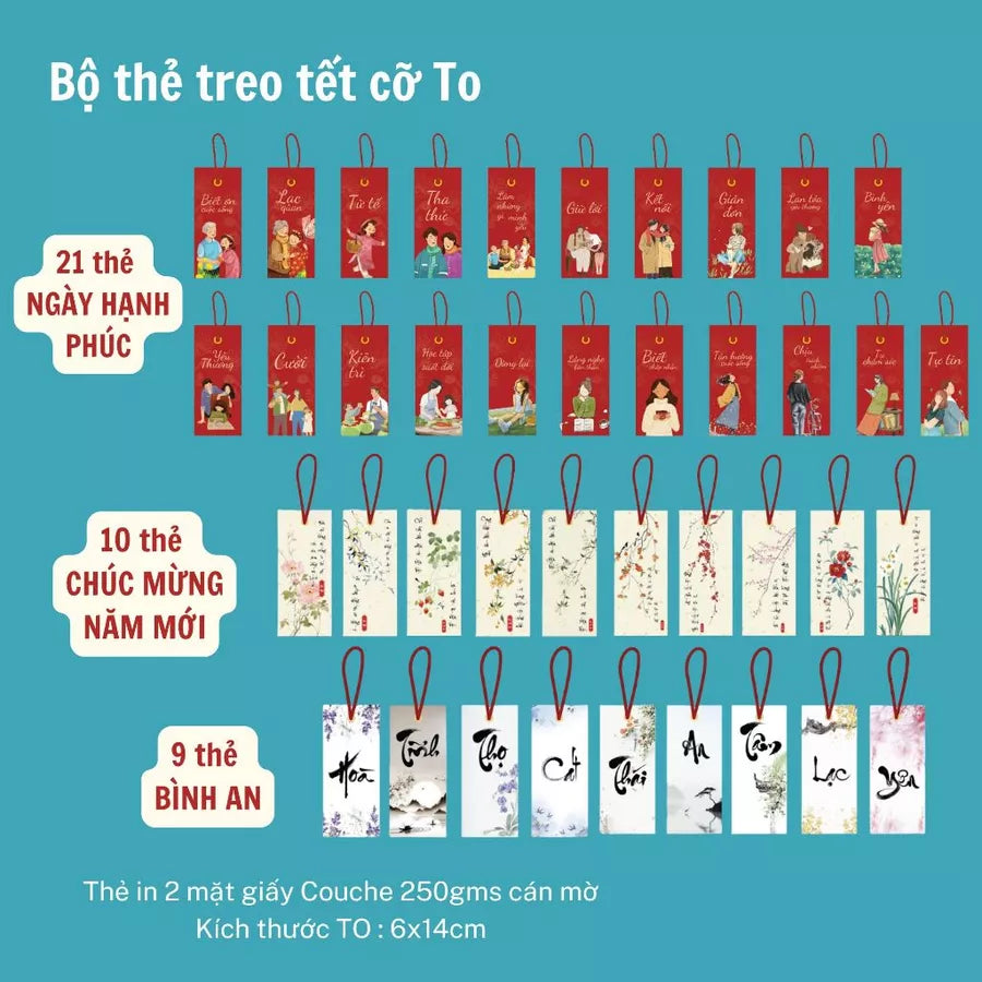 Bộ 8 mẫu Lì xì Vạn Niên may mắn, thịnh vượng, mẫu thiết kế, cán mờ sang trọng - vpp Doremon